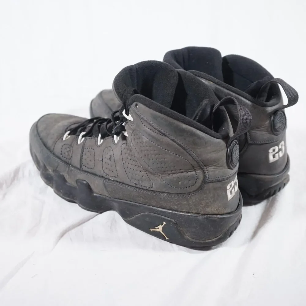 Nike Air Jordan 9 Retro “Anthracite” Men’s Size 11 Sole Separation See Photos